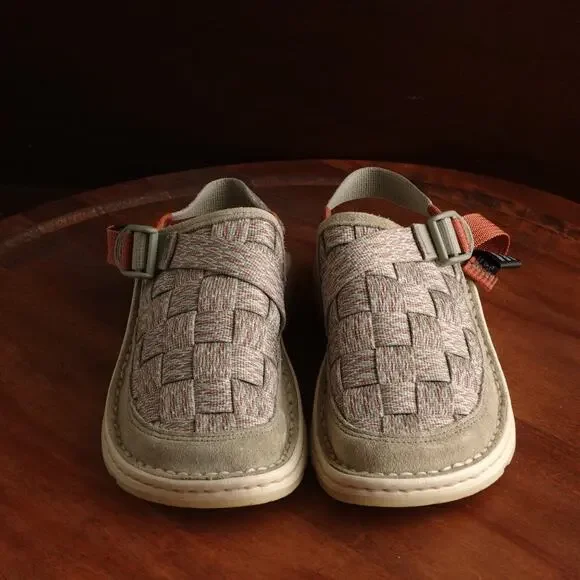 Chaco Shoes WMS SZ 7 Tan Canyon Woven Clog Outdoor Hiking Casual Gorpcore NWOT - Picture 2 of 15